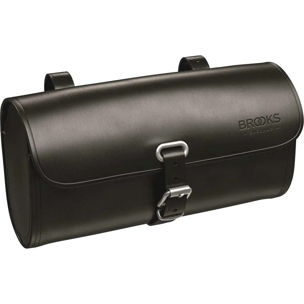 Challenge Leather Saddle Bag Large Noir - Sacoche de Selle en Cuir Brooks