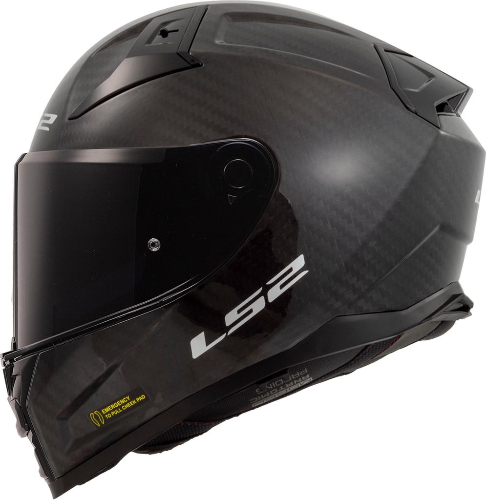 LS2 FF811 VECTOR II CARBON Integralhelm L in grau/schwarz Produktbild 