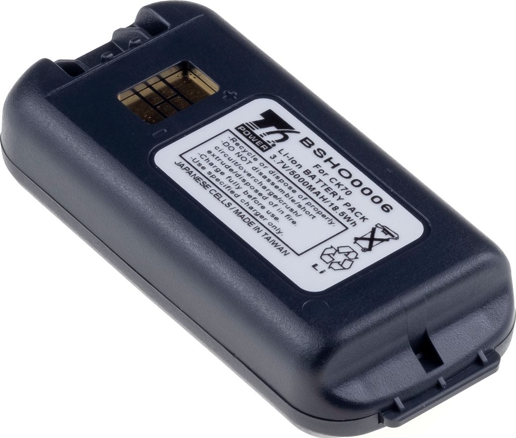Baterie T6 Power pro Intermec CK70, Li-Ion, 3,7 V, 5000 mAh Obrázek produktu 