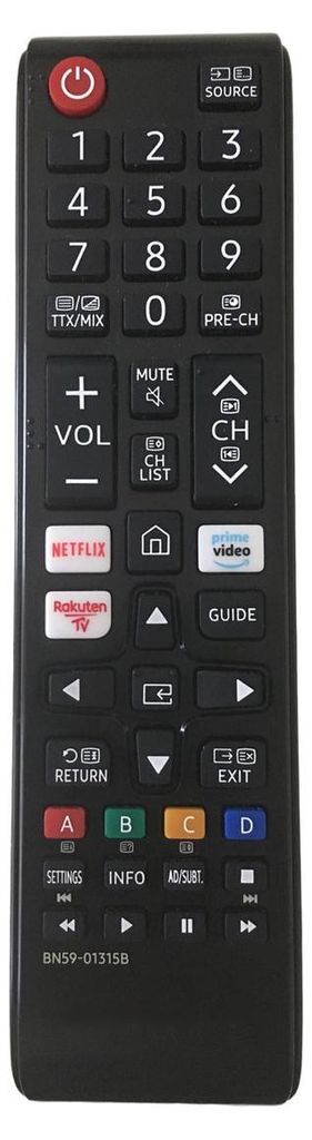 Télécommande TV de remplacement pour Samsung BN59-01315B Image du produit 