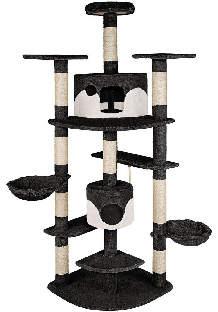 tectake® Kratzbaum Fippi 201 cm inklusive Spielkordel und Produktbild 