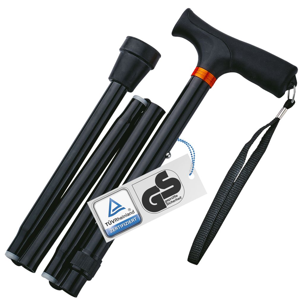 Weinberger Gehstock, Spazierstock, faltbar und Produktbild 