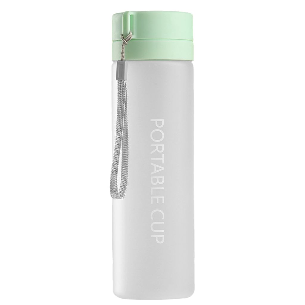 600/800 ml Wasserflasche große Kapazität mit undcover BPA-freier ergonomischer Handgamm-Trinkbecher für den Outdoor-GrünGröße:800ML
