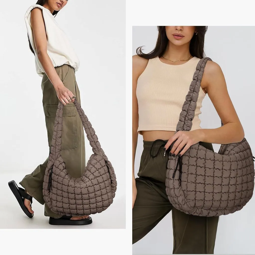 GSenhui Borsa Shopper Grande Nylon | Tote Bag Leggera Multi-uso - 2
