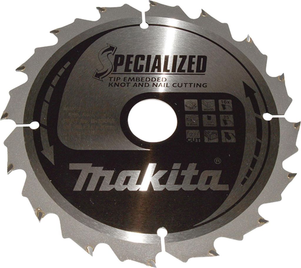 Makita SPECIALIZED Sägeb.185x30x16Z B-33043