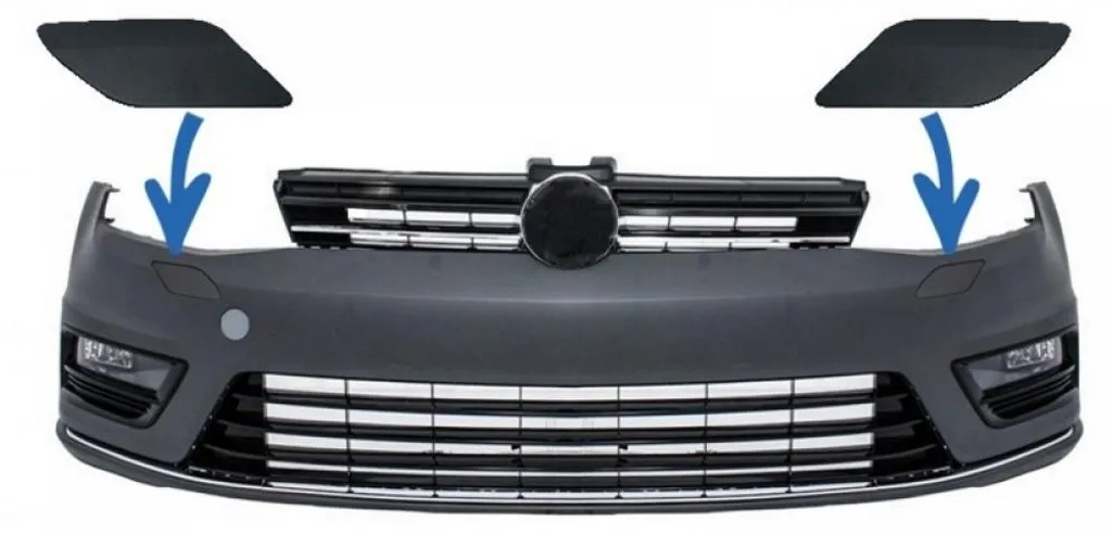 Bouclier Avant VW Golf 7 Look Sport R-Line avec Lave-phares SRA 13-17