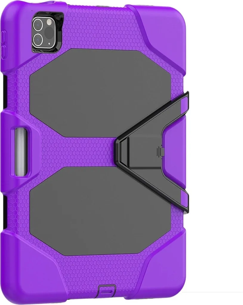 Custodia per iPad Pro 11" e Air4/5 con supporto per stilo viola - 1