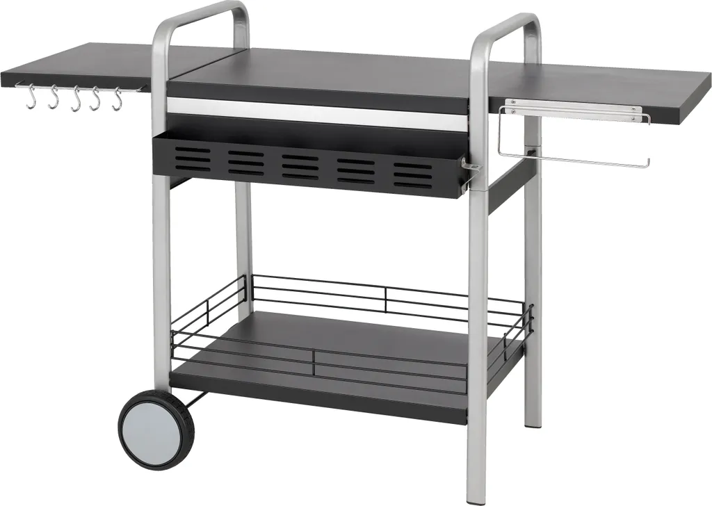 Table de travail pour barbecue : gagnez de l'espace sur votre terrasse