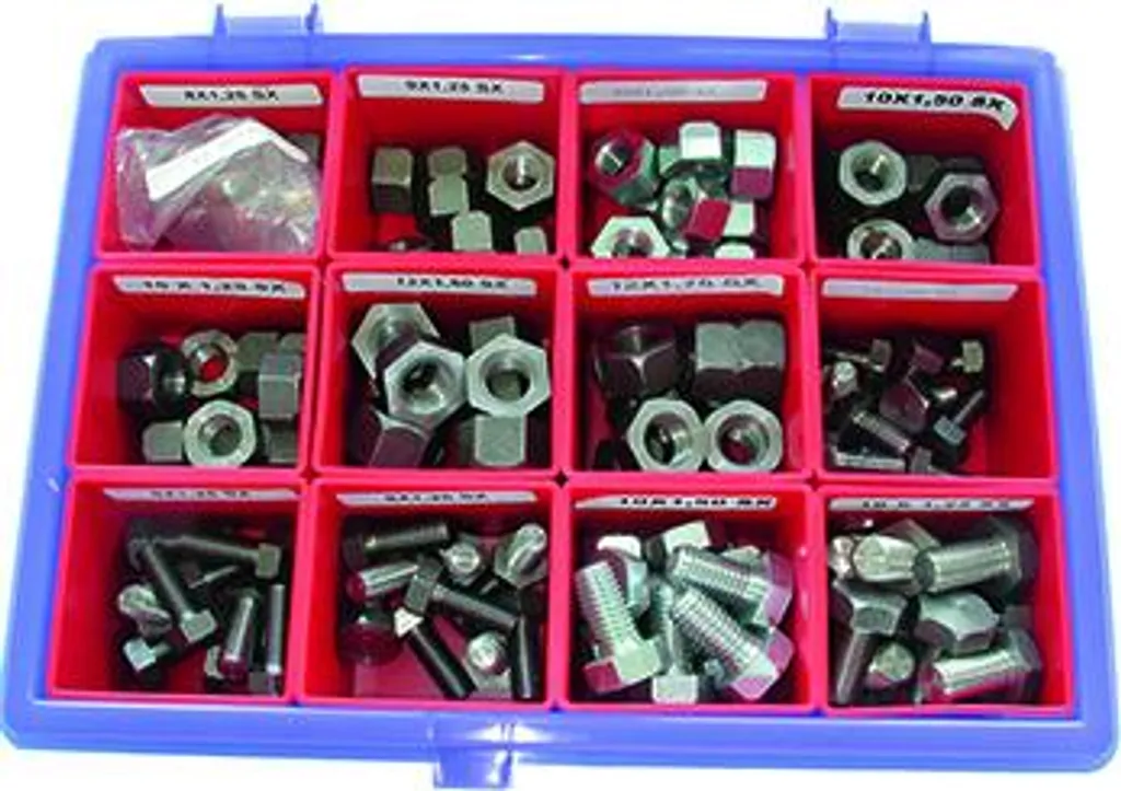 Coffret 120 Vis et Écrous pour Renvoi d'Angle et Flexible Débroussailleuse
