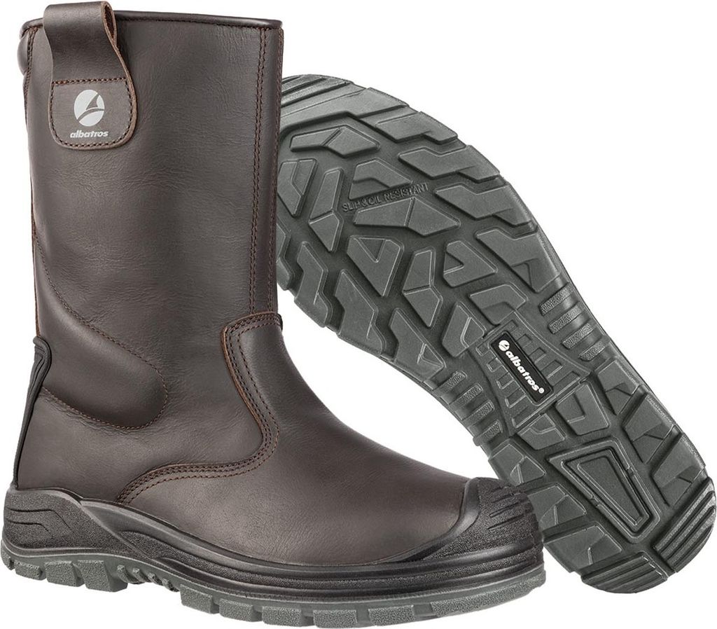 Albatros Rigger winterlaars S3 CI SRC, bruin, maat: 45 EU Productafbeelding 