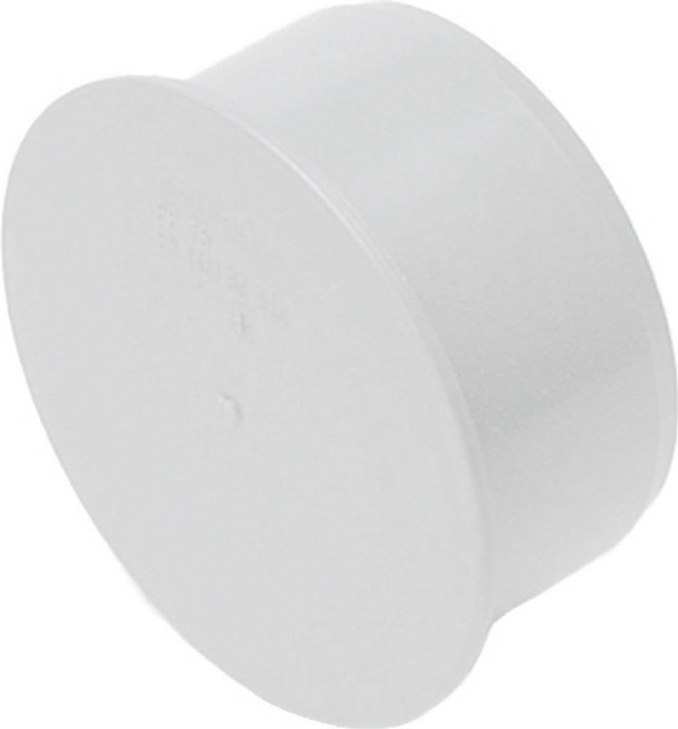 Weißer Abwasserstopfen 40 mm Produktbild 