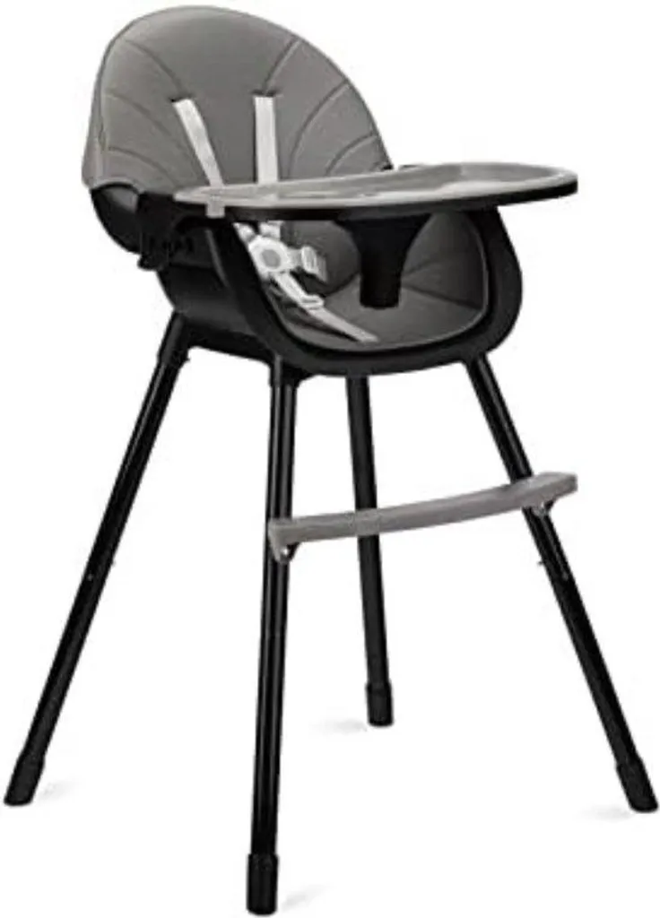 Chaise haute bébé 3 en 1 transformable en petite chaise et tabouret