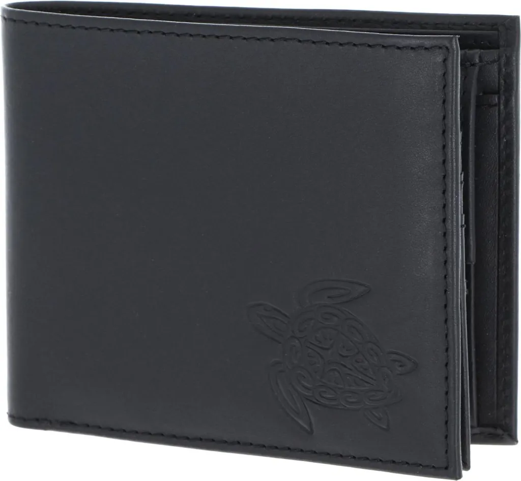 Porte-monnaie Cuir oxmox Noir Turtle : Fini les Portefeuilles Encombrants
