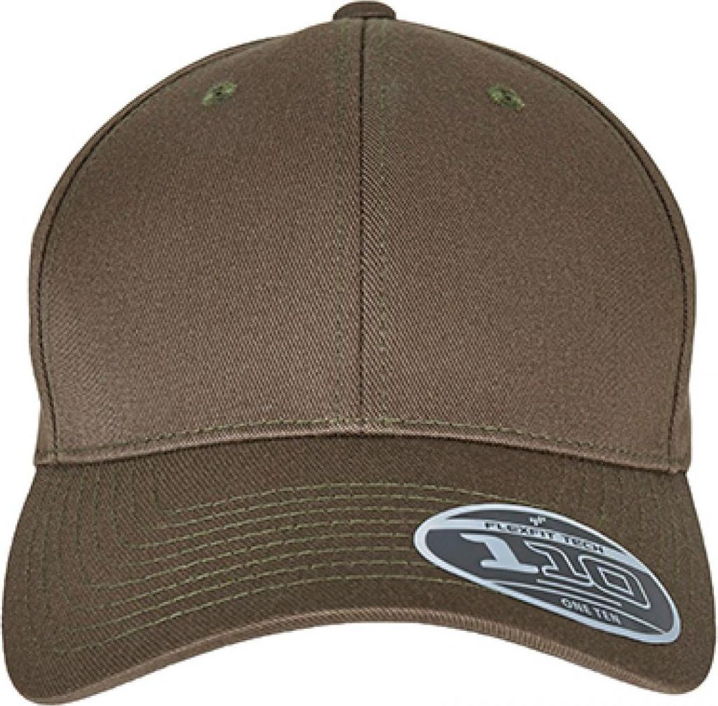 FLEXFIT 7706FF | Flexfit 110 Curved Visor Snapback - Farbe: Olive - Größe: One Size