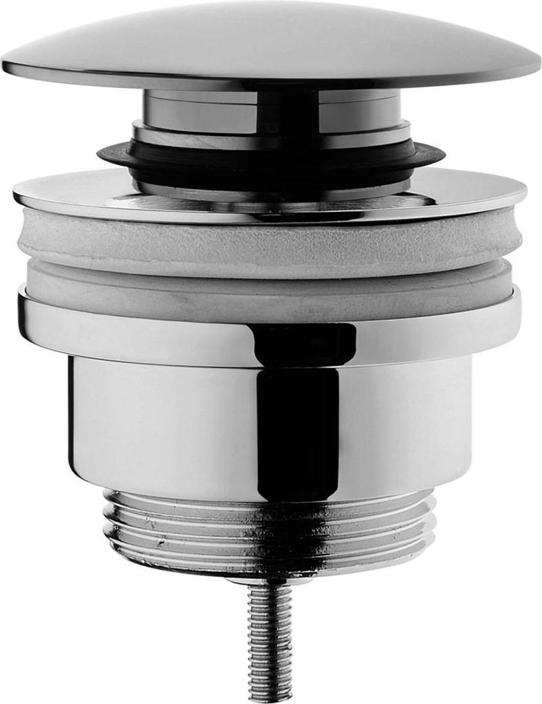Universelles Push-Open-Ablaufventil Chrom | A45149