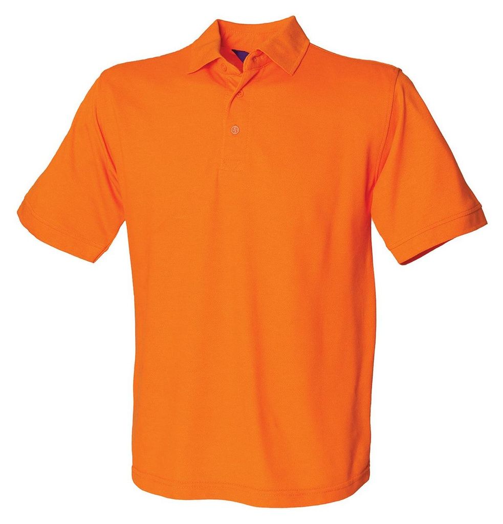 Henbury - Poloshirt Schwere Qualität für Herren PC6086 (XXL) (Orange)