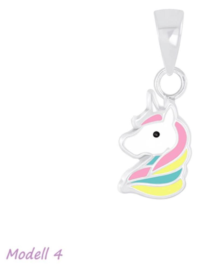 Einhorn Anhänger Silber 925: Kinderschmuck Kette Modell 4 Produktbild 