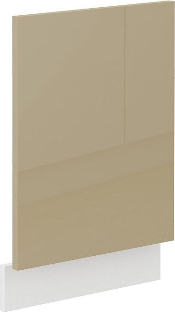 Tür für Einbau-Geschirrspüler LAJLA – 570x446 cm, Cappuccino / weiß