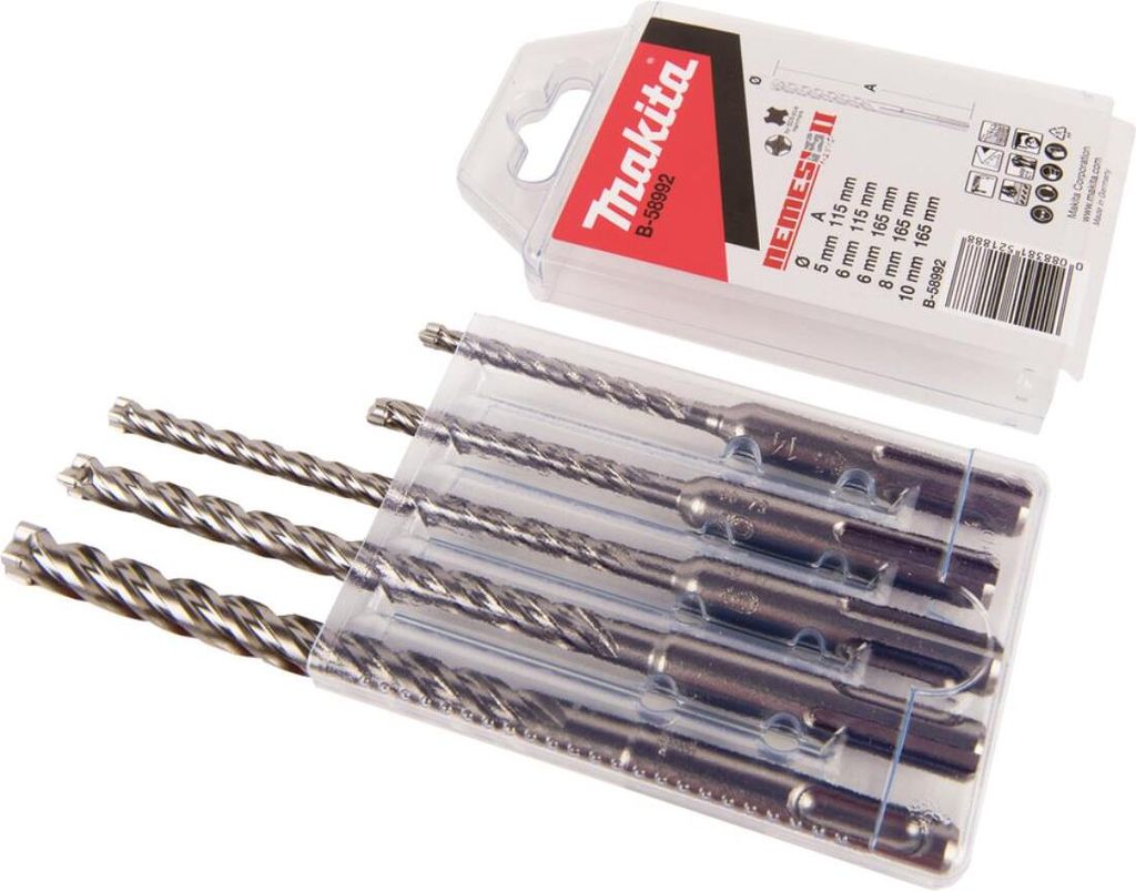 Makita B-58992 NEMESIS2 Bohrerset SDS+ 5tlg Produktbild 7