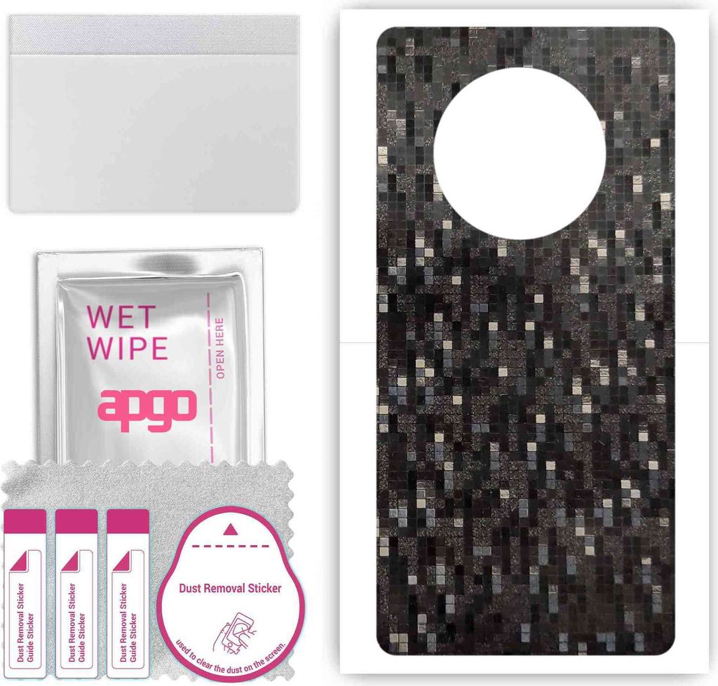 apgo Rückseite Schutzfolie, Skin, kompatibel mit Huawei Mate 40 Pro 4G, Hinten Displayschutzfolie aus Vinylfolie, kratzfest, einfache Montage - Ca...