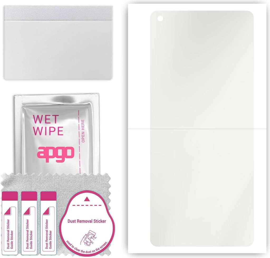 apgo Hydrogel Schutzfolie, Matt, kompatibel mit Realme 7 Pro, flexibele Displayschutzfolie, Folie mit Positionierhilfe, Anti-Fingerprint, kratzfest...