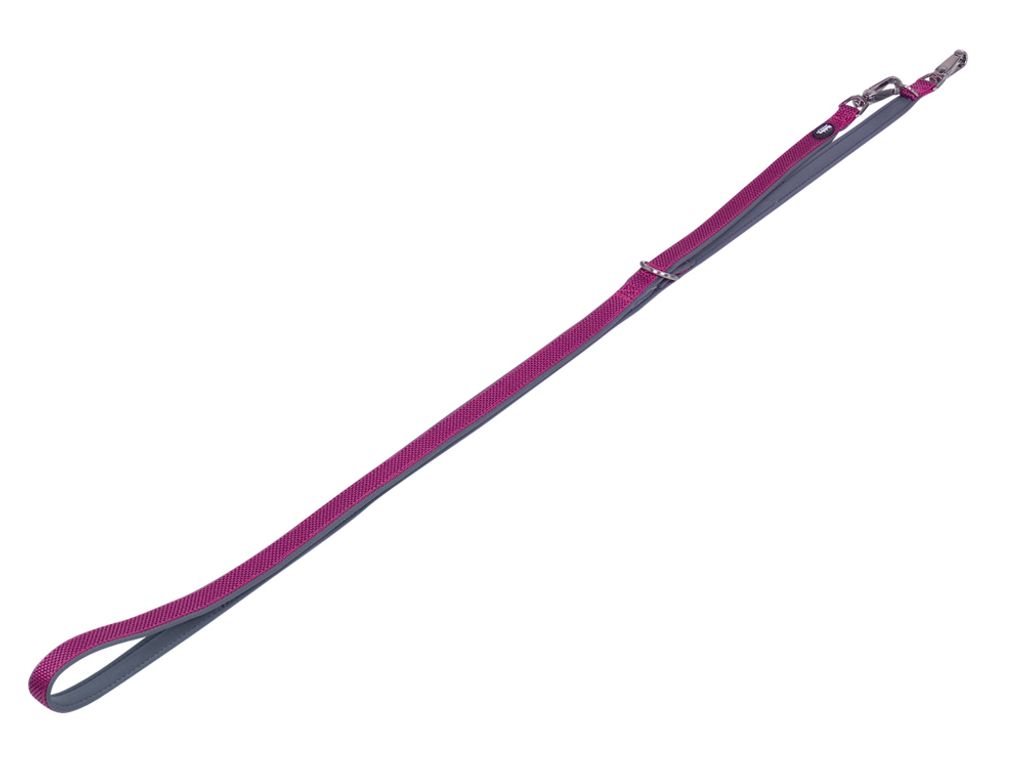 Nobby Führleine "Classic Preno Royal" himbeere L: 200 cm; B: 20/25 mm