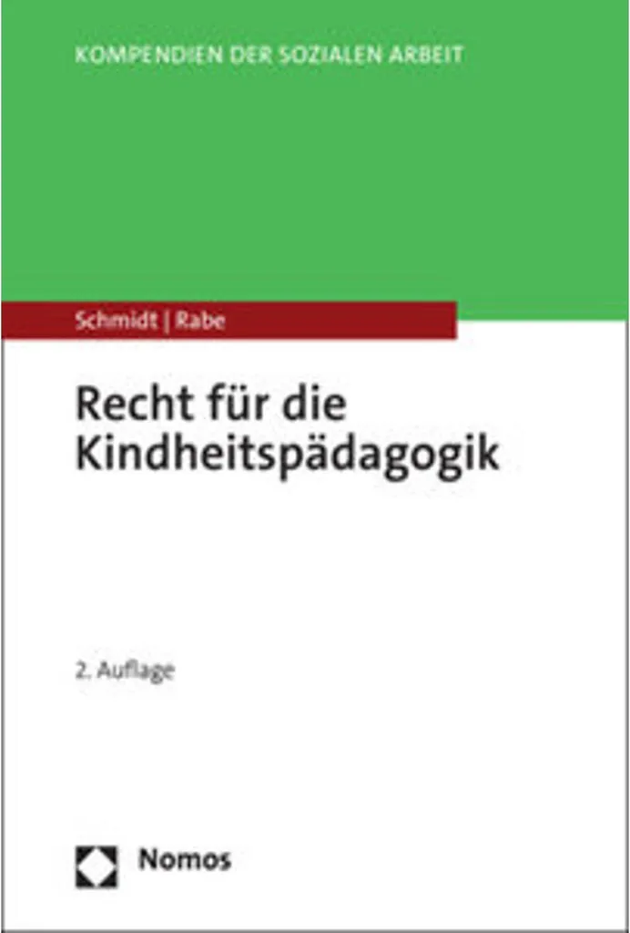 Droit de l'enfance Recht für die Kindheitspädagogik Guide Juridique