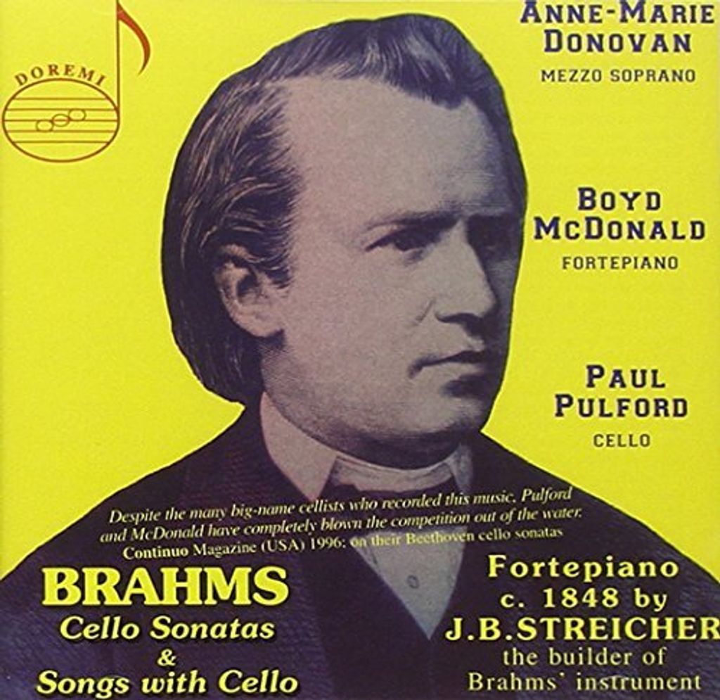 Johannes Brahms - Cello -Sonaten und Songs mit Cello (Donovan