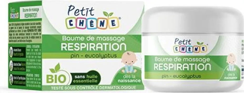 Baume respiration contre le nez bouché et les coups de froid 40ml