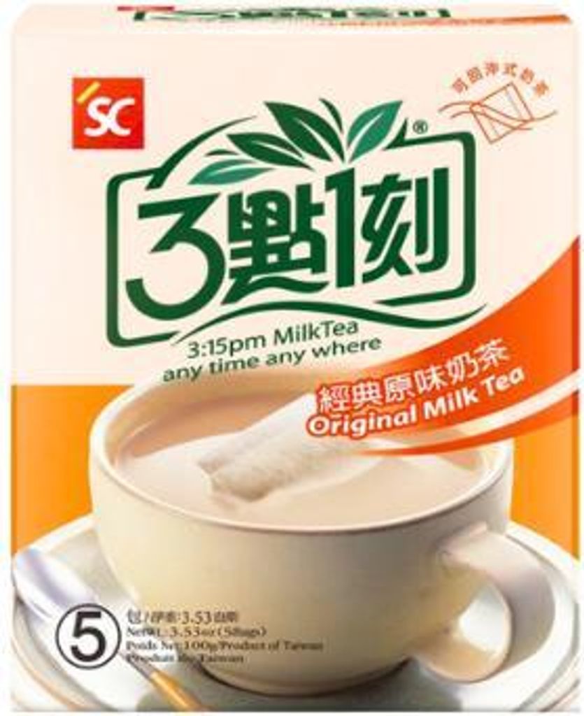 3:15PM Instant Milk Tea Original 5er 20g Produktbild 