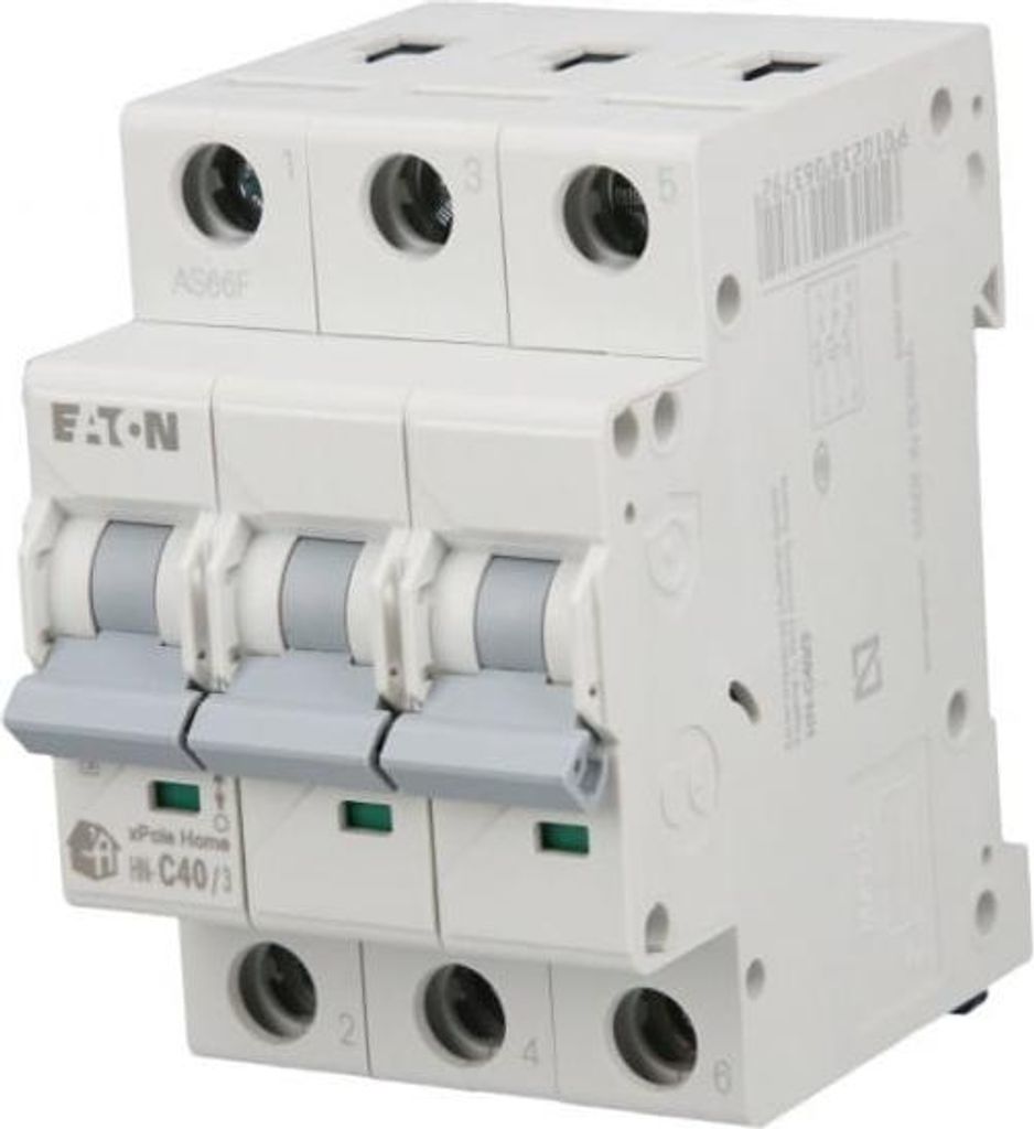 Leitungsschutzschalter 3P C 40A 6kA AC xPole Home HN-C40/3 Produktbild 