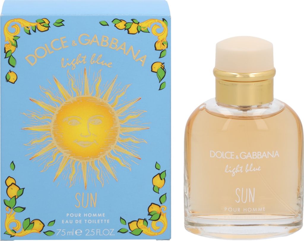 Limitovaná edice Dolce & Gabbana Light Blue Sun Pour Homme Obrázek produktu 