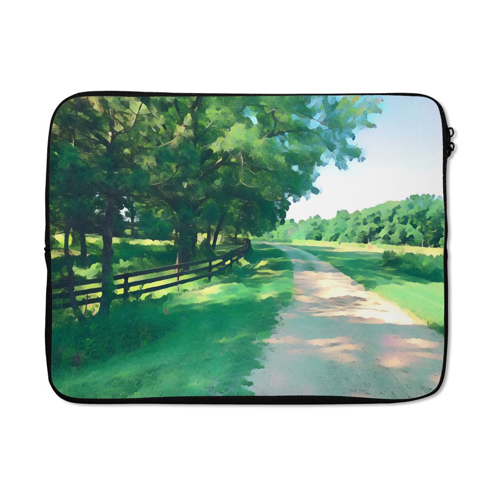 MuchoWow Laptop Hülle 15 Zoll Sommer - Malerei - Aquarell Laptoptasche - Laptoptasche - Sleeve - Rundum-Schutz