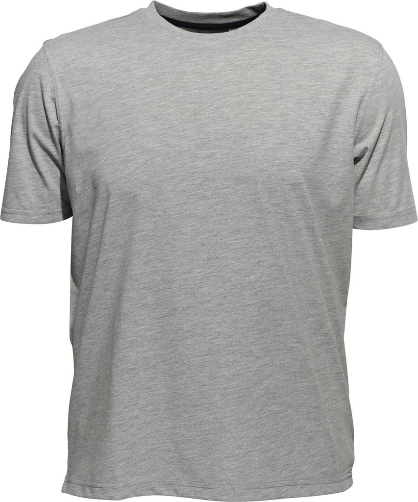 Übergrößen Basic T-Shirt AHORN SPORTSWEAR grey melange 5XL