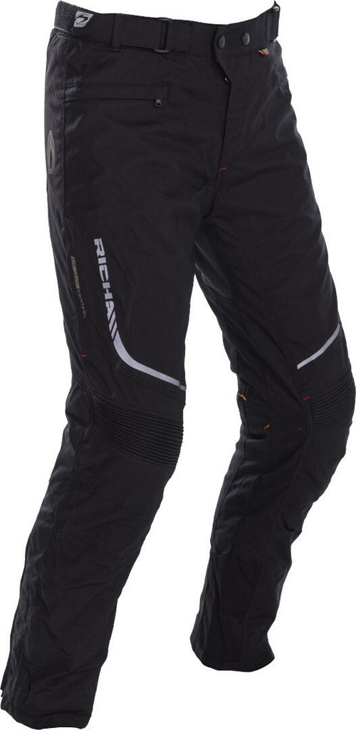 Richa Colorado wasserdichte Motorrad Textilhose, schwarz, 6XL