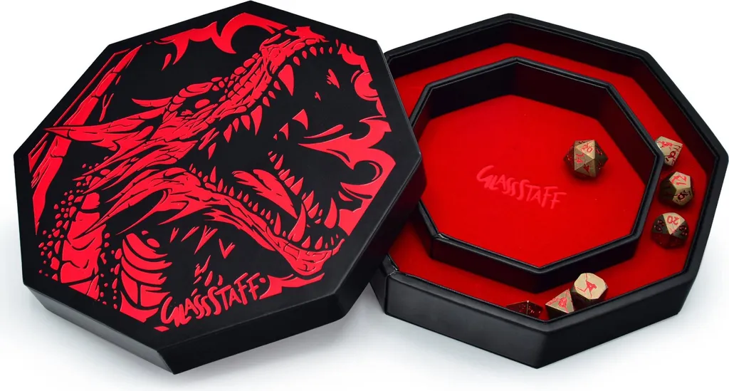Protection dés de jeu Dragon Holographique : fini les dés perdus