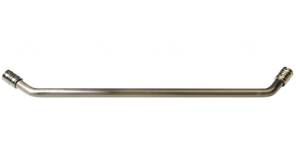 Gelco ANTIQUE Eckstütze für Duschabtrennungen 600mm, Bronze