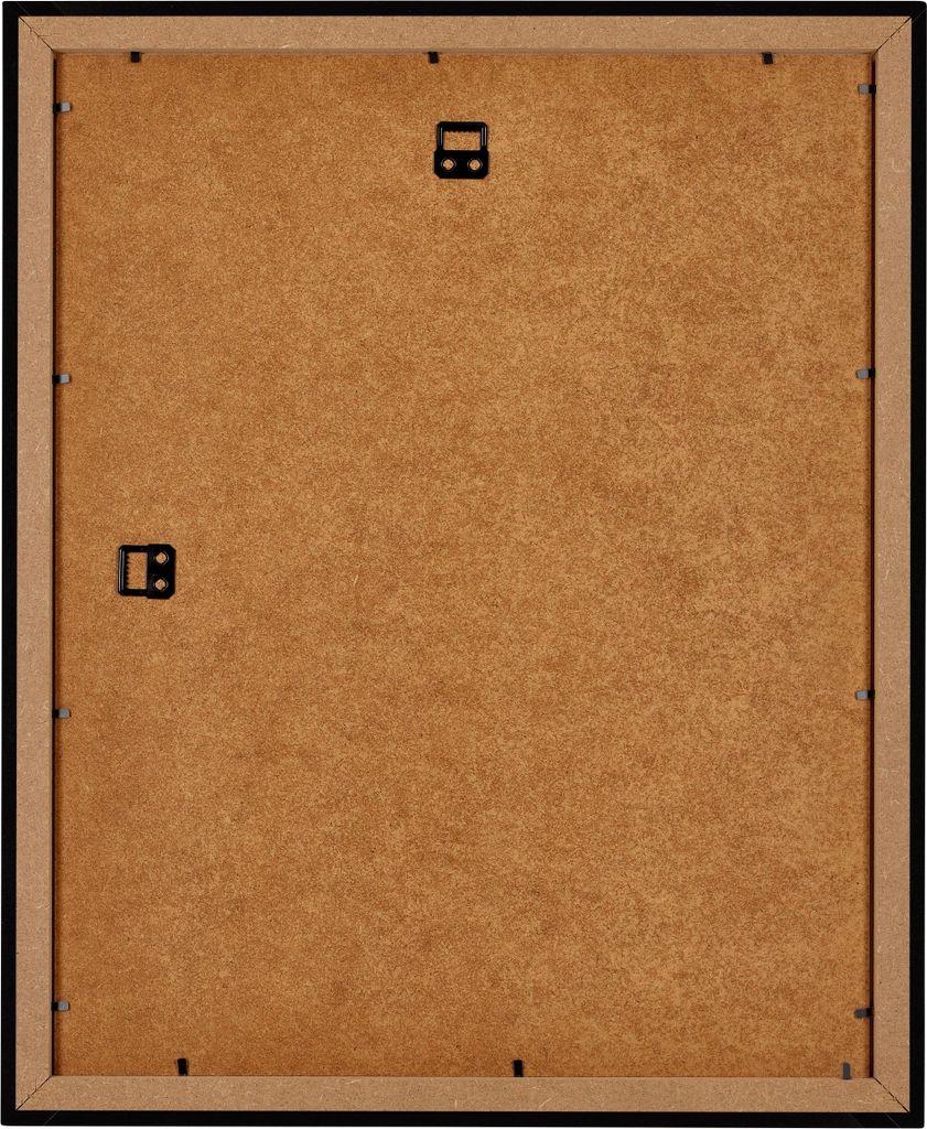Bilderrahmen, 24x30 cm, Schwarz Hochglanz, MDF, Mura