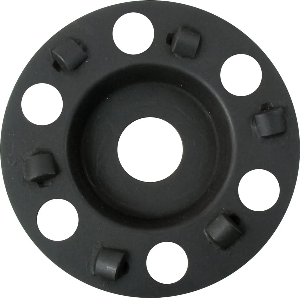 Disque diamant PCD Ø 100 mm segments ronds pour décapage de résines