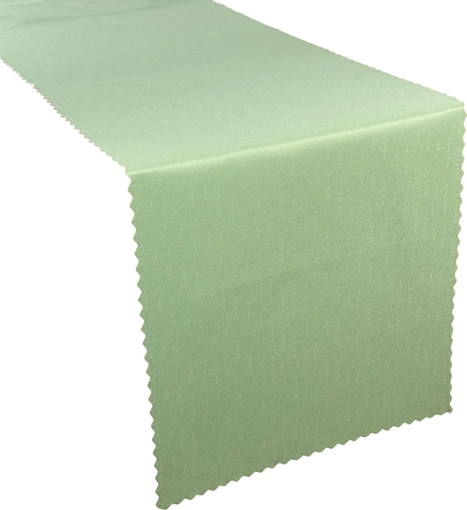 Fleckenresistente Tischtuchläufer I Olive 50x100 cm