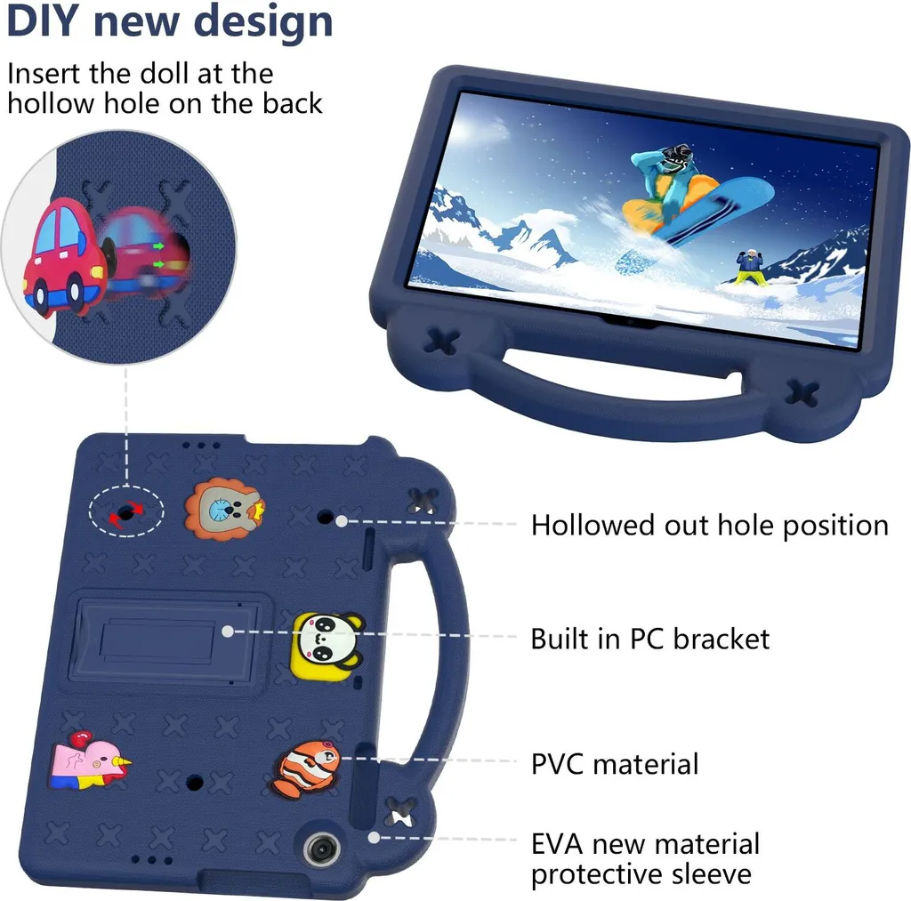 Custodia Antiurto Lenovo Tab M10 3rd Gen Bambini - Sicurezza e Design - 5