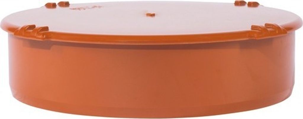 Ostendorf KG Muffenstopfen aus PVC für KG-Rohre, DN 400 mm, mit Ringsteifigkeit SN4
