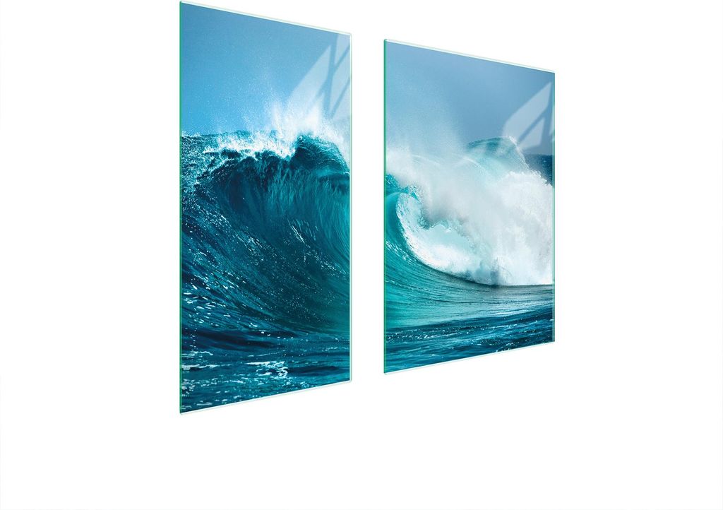 Glasschutzplatte Board 75X52 Wave