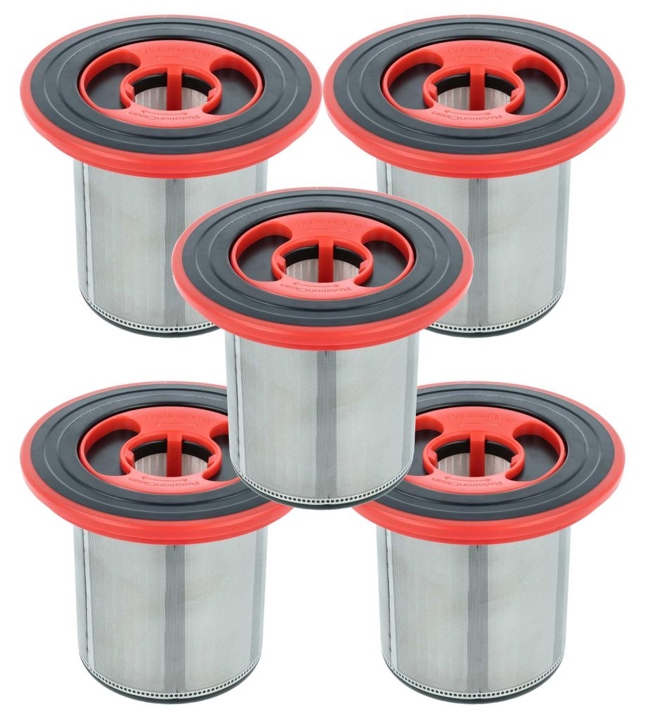 vhbw 5x Filter kompatibel mit Bosch BBS71BLAG/01, BBS71BGREY/01, BBS71BBLCK/01, BBS711W/01, BBS711AU/01, BBS712CN/01, BBS712A/01 Staubsauger