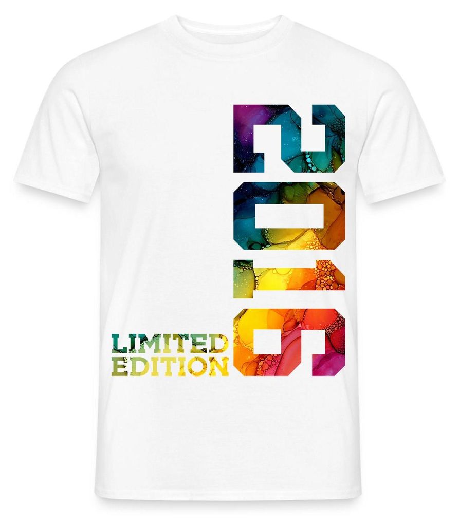 Spreadshirt 2016 Limited Edition Jahrgang Geburtstag | 10. Geburtstag Männer T-Shirt, M, Weiß