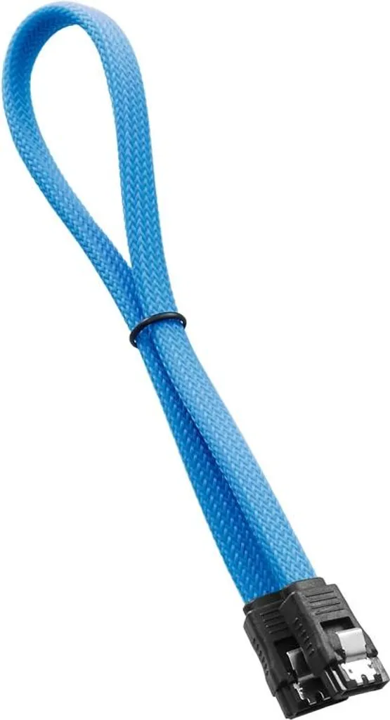 CableMod CM-CAB-SATA-N60KLB-R Câble SATA 3.0 Bleu Clair de 60cm - 2