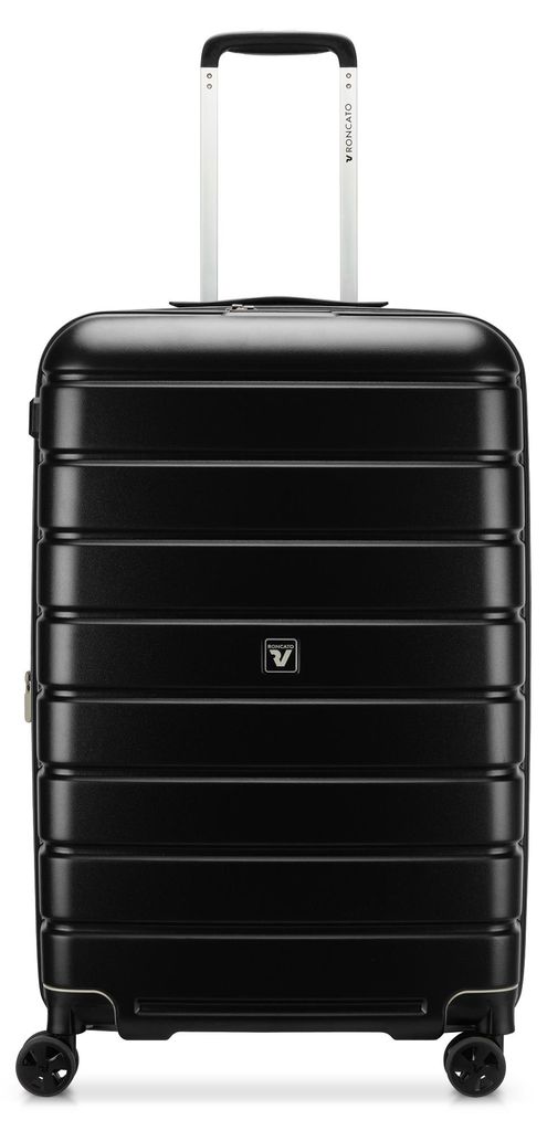 Roncato RELIFE Trolley M (68 cm) erweiterbar - Black