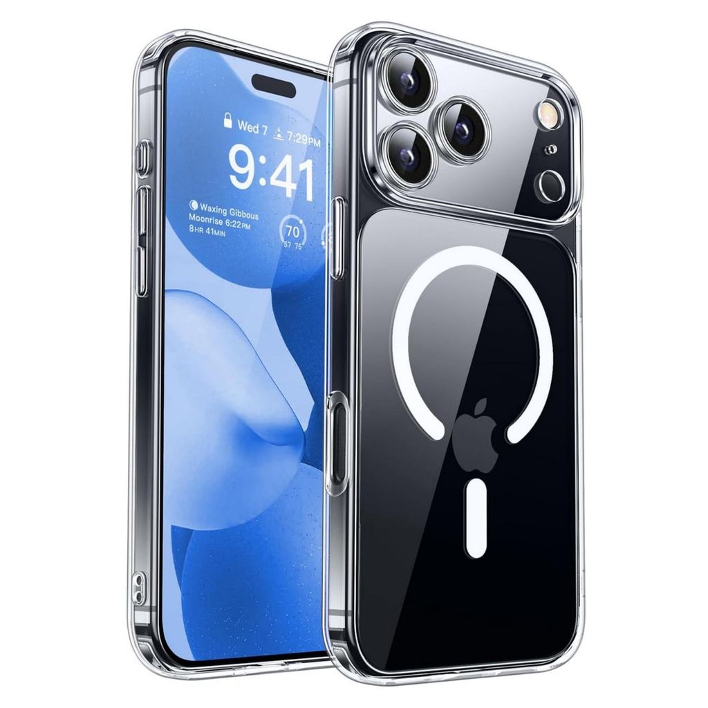 iPhone 17 Pro Max Hülle – Transparent, MagSafe, Kamera & Stoßschutz