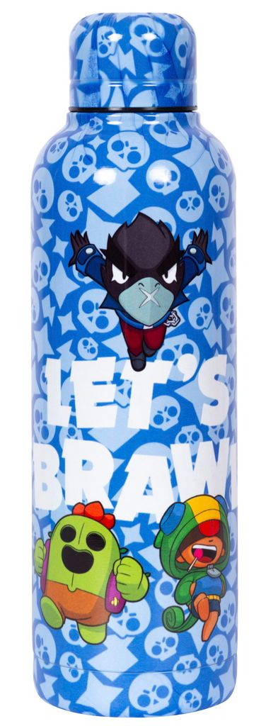 Brawl Stars Edelstahl Trinkflasche 515 ml - Wasserflasche, Produktbild 