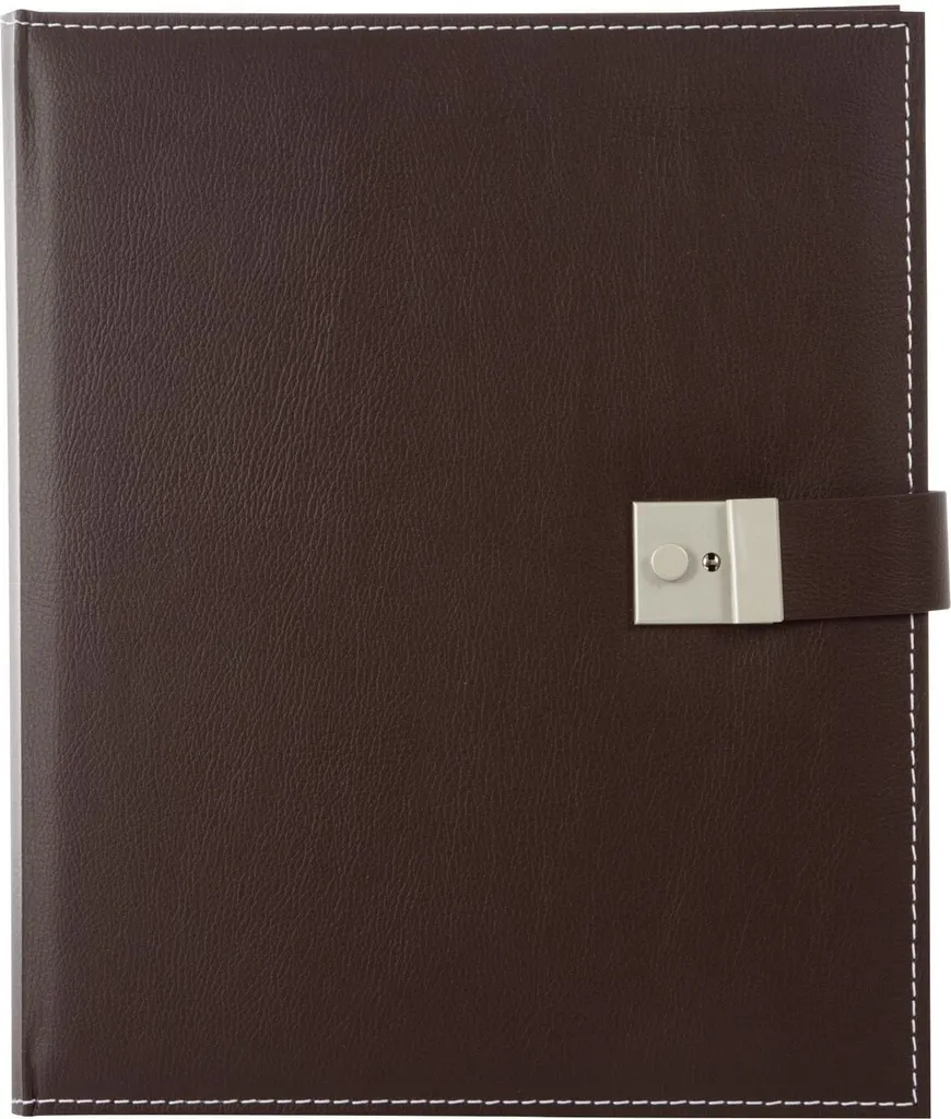 Porte-documents en Similicuir Cezanne Goldbuch Noir et Marron Chic